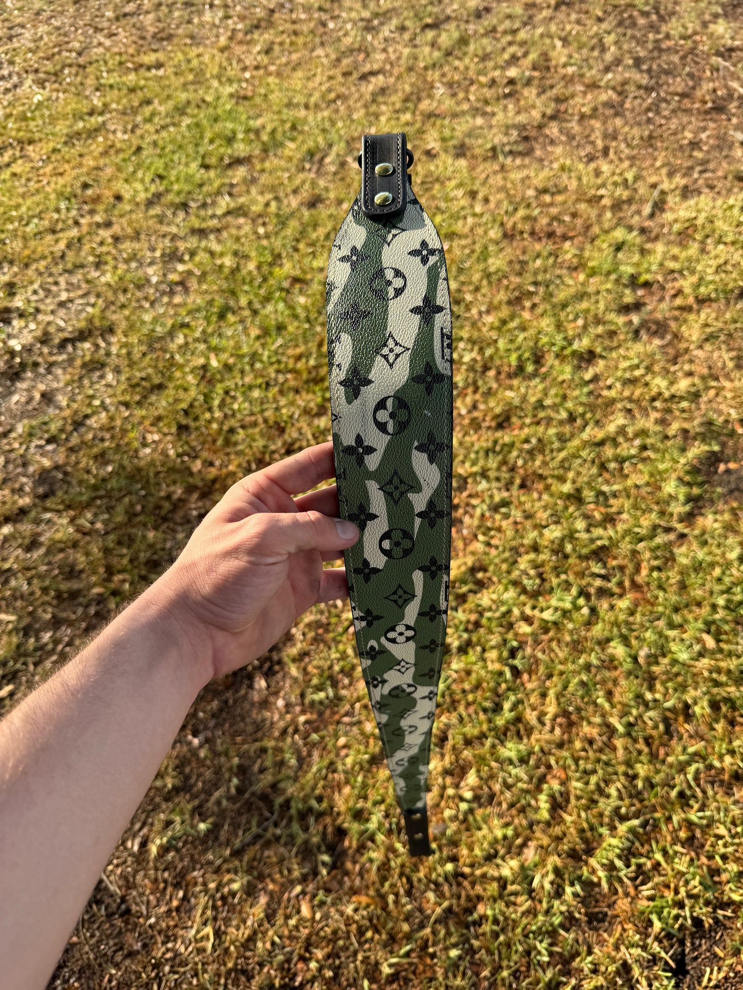Dropped gun sling